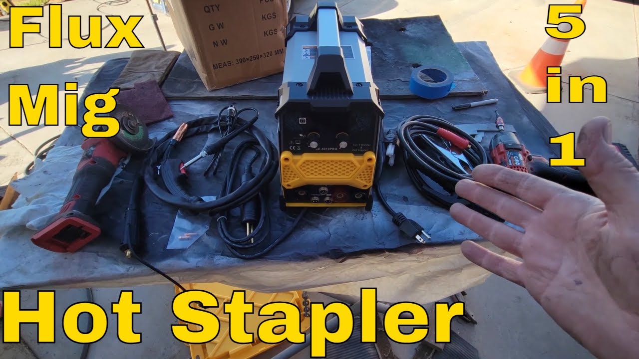 Simder Hot stapler and Mig welder Combo 5 in 1