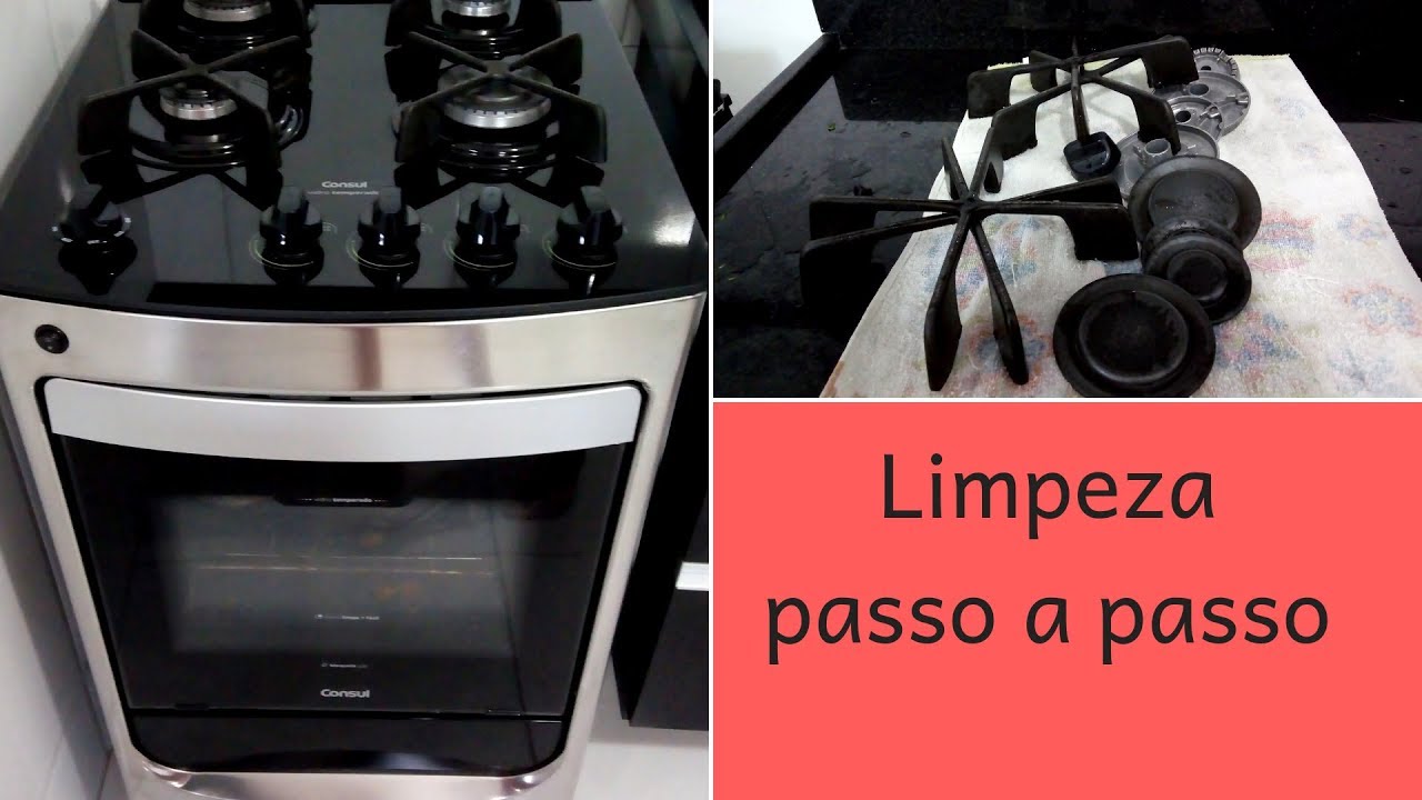 Como eu limpo o fogão Consul de mesa de vidro modelo CFO4VAR |La casa da mineira