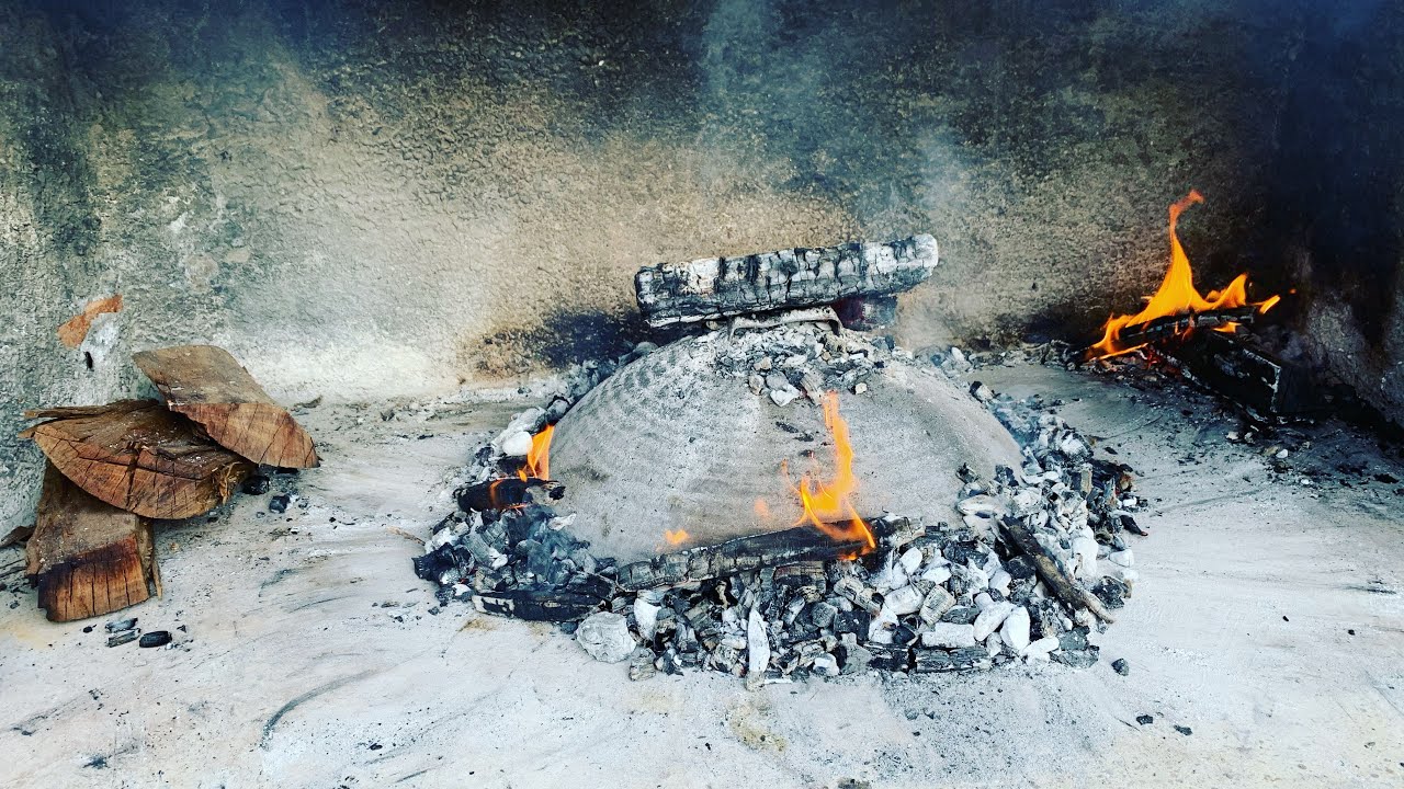 Meso i Krompir ispod Peke | Saca | Traditional Meat and Potatoes wood fired