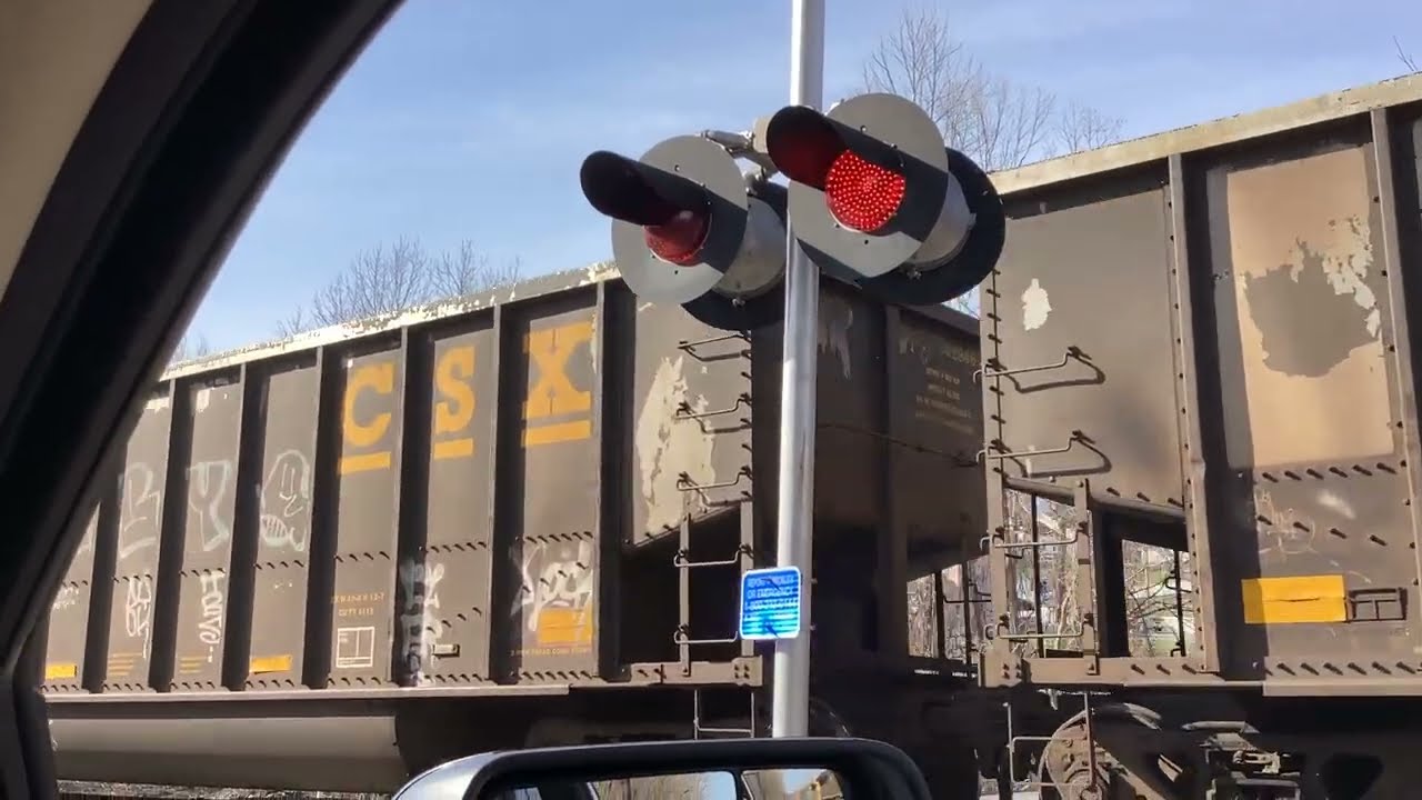 A Long CSX Freight Train in Mount Airy, MD #4