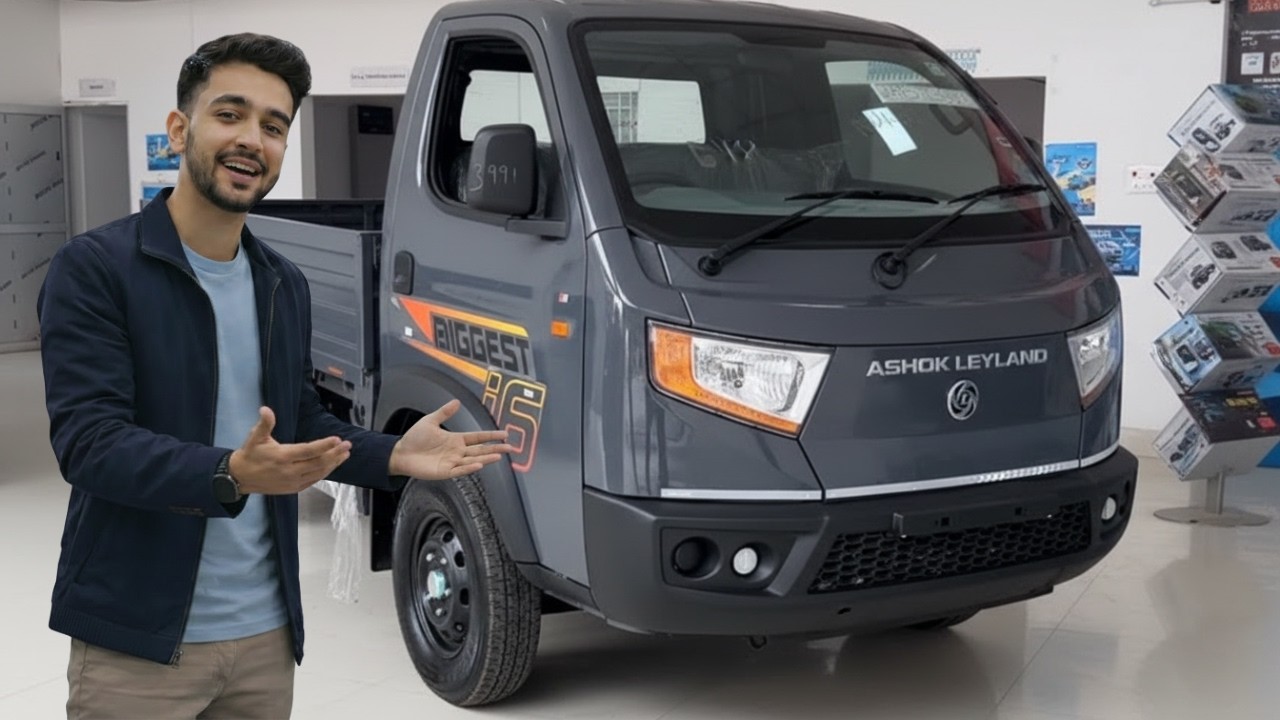 Ashok Leyland Bada Dost i6 2.5 Ton 🔥 | Лучший пикап для бизнеса? Полный визуальный обзор