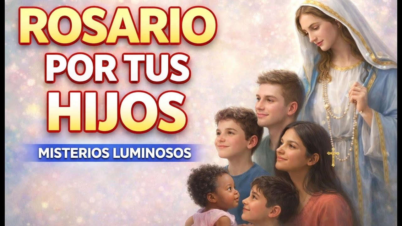 Rosario por los Hijos, Misterios Luminosos #rosarioporloshijos #rosariodehoy  #rosario