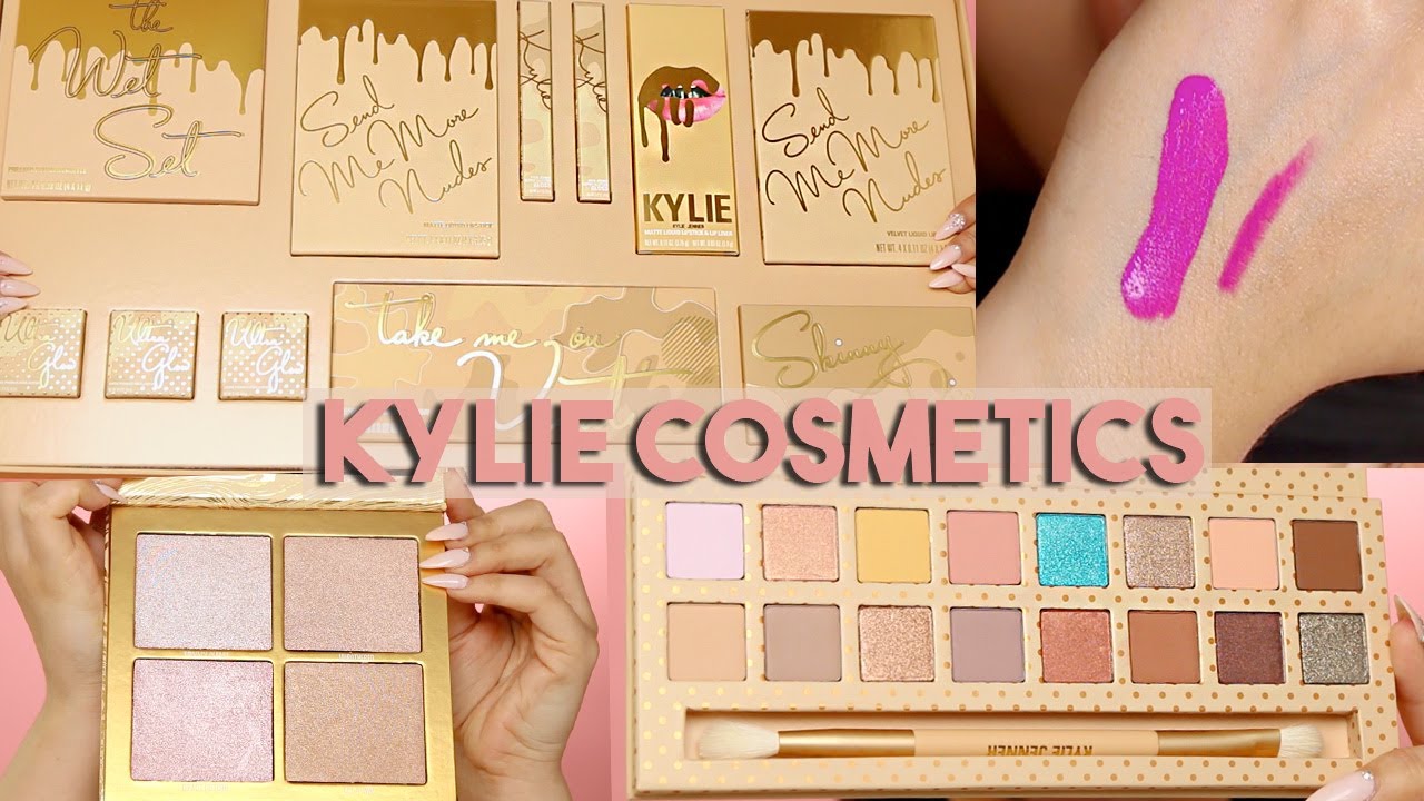 KYLIE COSMETICS NEW SUMMER COLLECTION: Vacation Edition! | REVIEW, TUTORIAL, SWATCHES