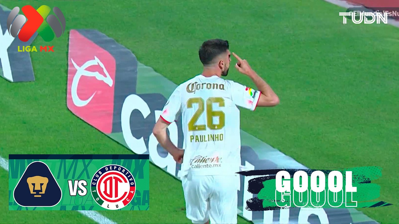 ¡LLEGÓ EL TERCERO DEL TOLUCA! - Pumas 2-3 Toluca | Liga MX - Jornada 9 Clausura 2026 | TUDN