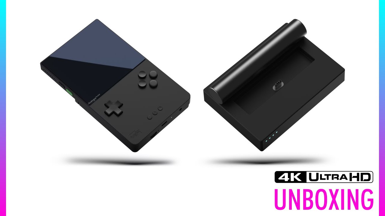 Analogue Pocket + Dock + Tempered Glass | Unboxing (4K60)