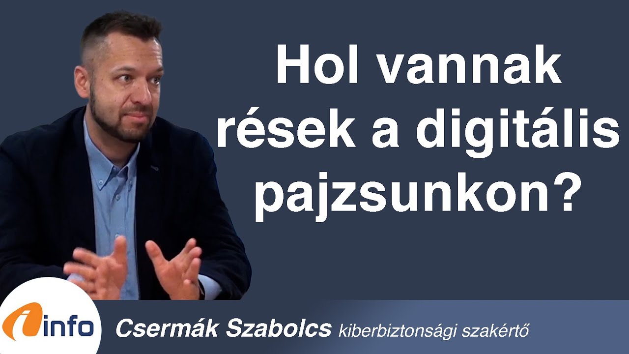 Hol vannak r&eacute;sek a digit&aacute;lis pajzsunkon? Milyen az etikus hacker? Cserm&aacute;k Szabolcs, Infor&aacute;di&oacute;, Ar&eacute;na