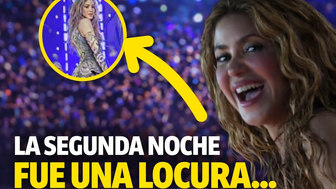 SHAKIRA LO VOLVIÓ A HACER 😱 La segunda noche en El Salvador dejó a todos en shock