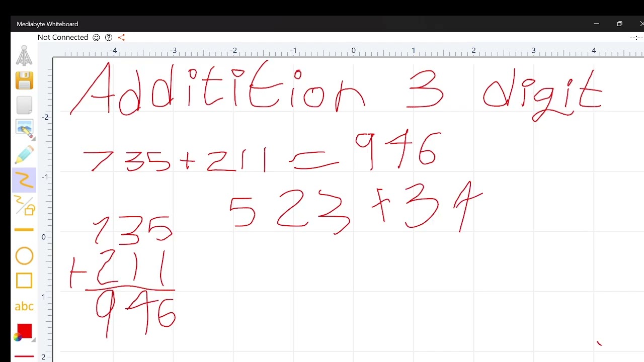 Additon 3-digit class with ahlam
