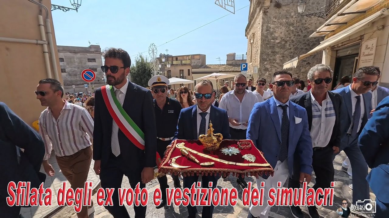 Sfilata degli ex voto e vestizione dei simulacri - 2024