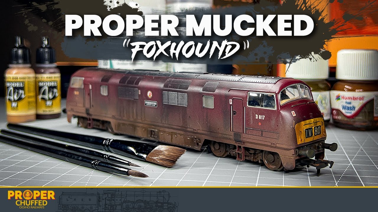 Weathering a Class 42 Warship - Proper Mucked