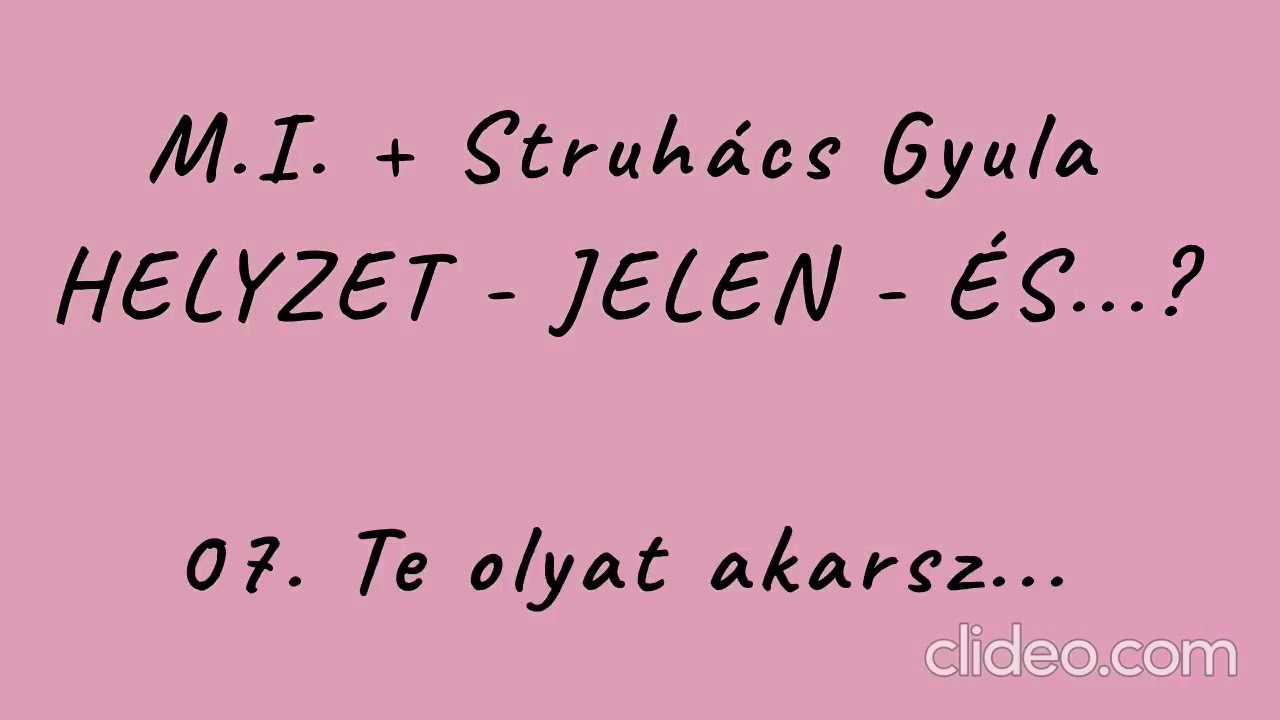 Zene | Helyzet-Jelen-És...] | #zene #ai #mi