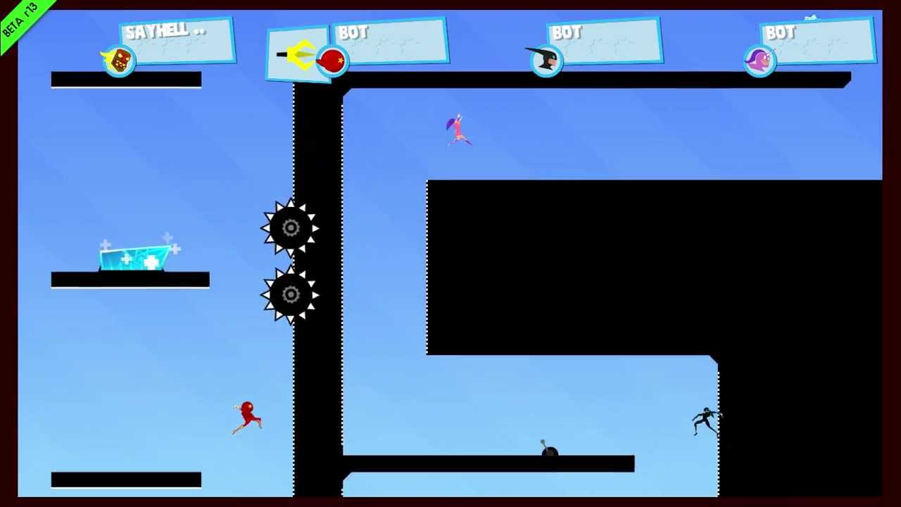 SpeedRunners Silo Prototype Gameplay