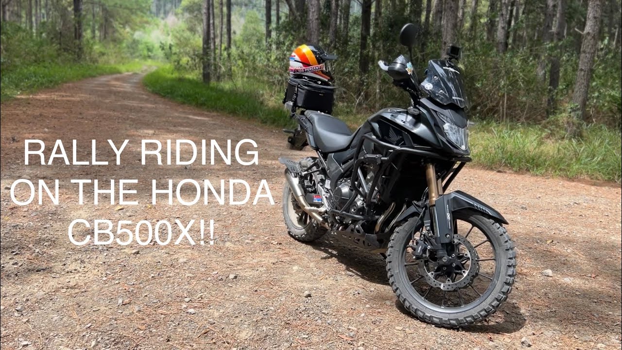 2022 Honda CB500X Off Road Racing (sort of)!!!