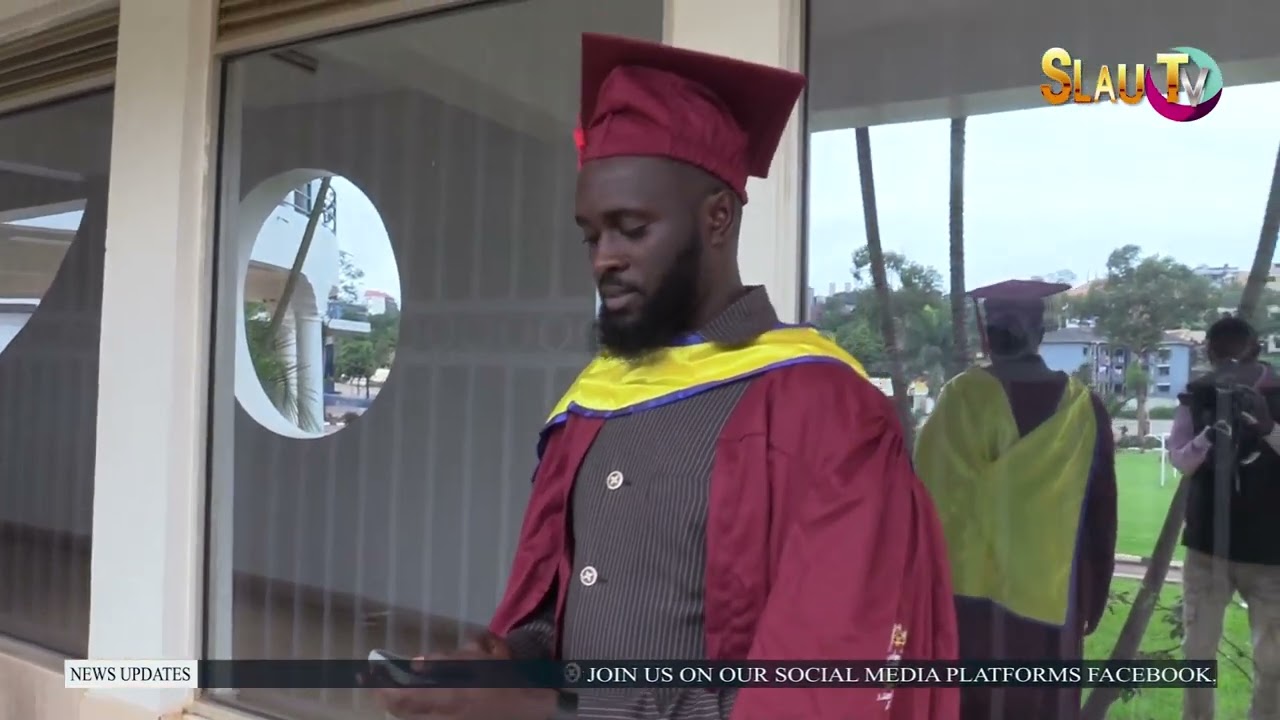 MUTABAAZI ELIJAH GETS A MASTER'S DEGREE 