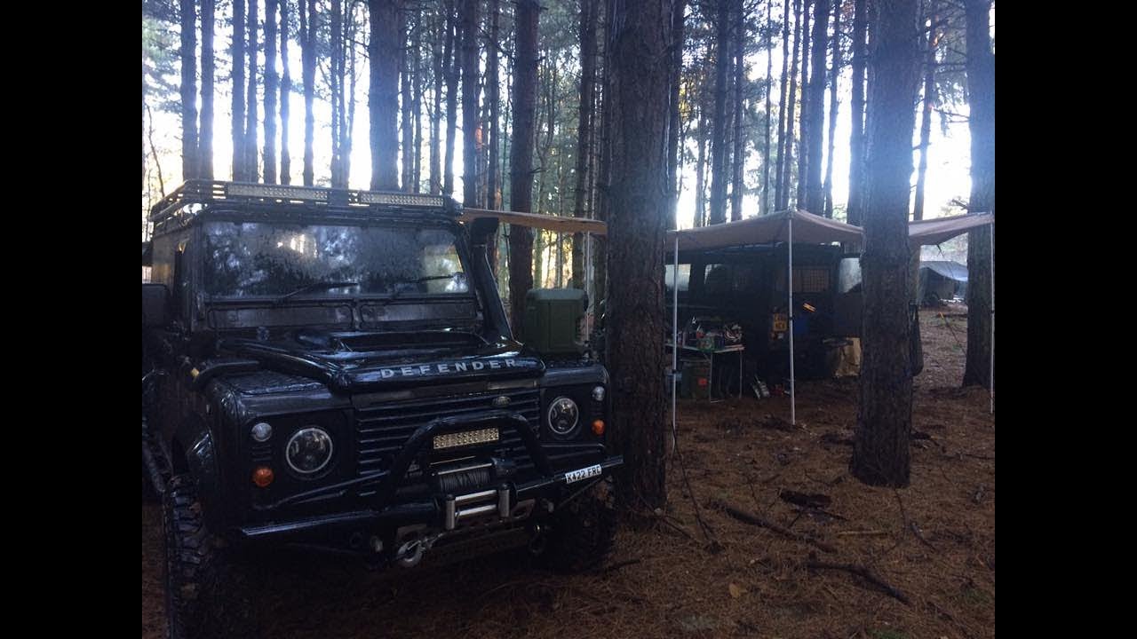 Wild Camp NYE 2017 - Using Land Rover Defender 90