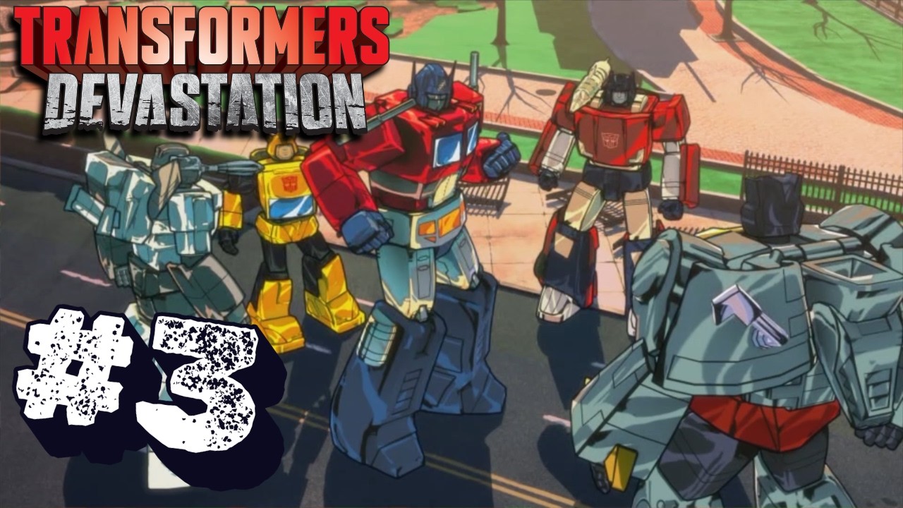 Transformers Devastation (Xbox 360) Walkthrough - Part 3