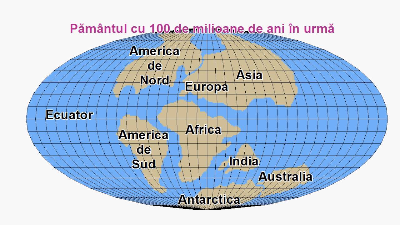 Evolutia continentului Pangeea