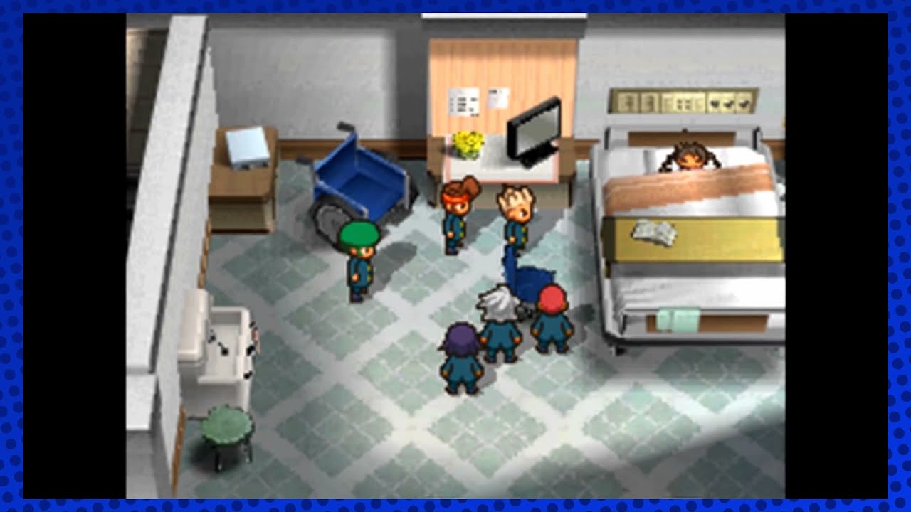 Julia iba de camino a ver el partido cuando... | Inazuma Eleven