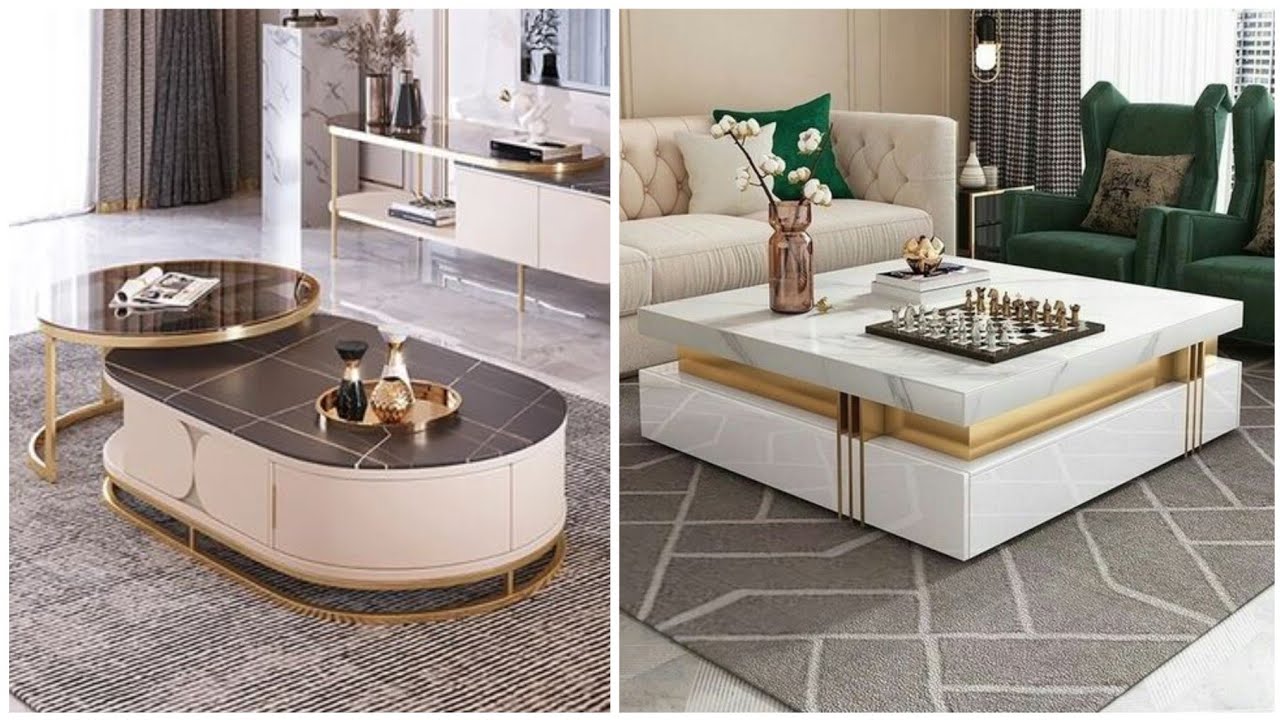 25 Modern Coffee Table Designs for Living Room 2024 || Latest Center Table Designs for Houses