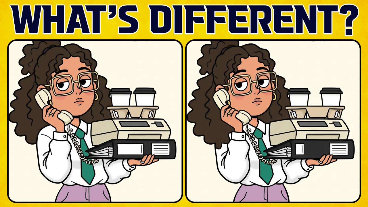 Spot the Difference: What’s Different? 5 Puzzles (A Bit Tricky)
