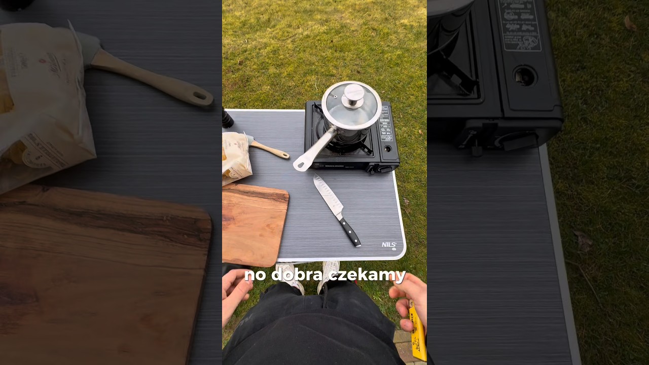 Gotuję dla obcych w plenerze 🍝🔥 Ich reakcja = SZOK!
