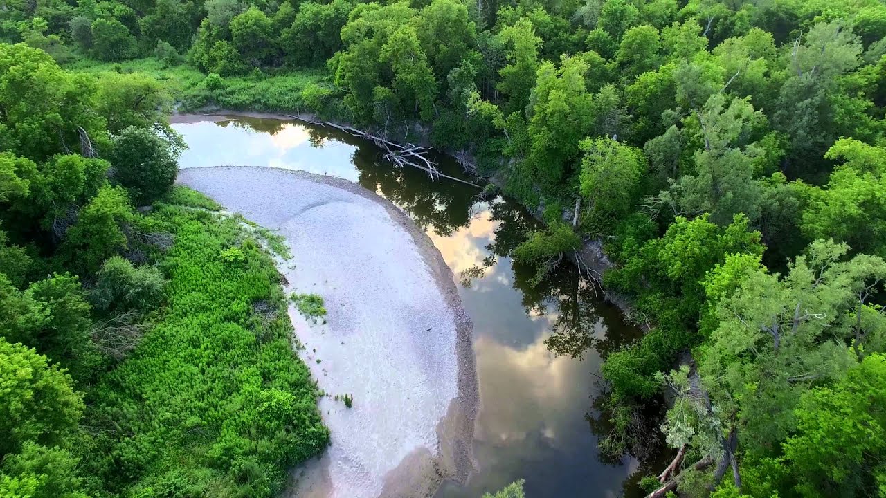 Highland Creek Aerial - Raw Canadian Nature