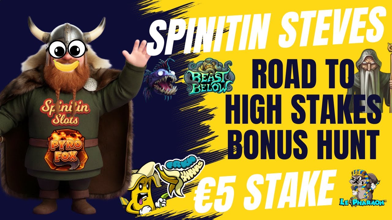 DROGA DO WYSOKIEGO STAWKI &ndash; BONUS HUNT &ndash; STAWKI 5 &euro;