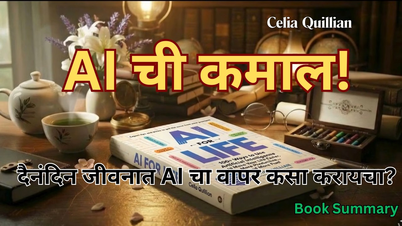 आर्टिफिशिअल इंटेलिजन्स ने तुमचे आयुष्य कसे सोपे होईल? AI for Life by Celia Quillian Marathi Summary