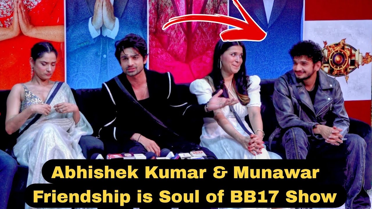 Abhishek Kumar & Munawar Friendship is Soul of BB17 Show Both Nailed it Like Pro in Media Round