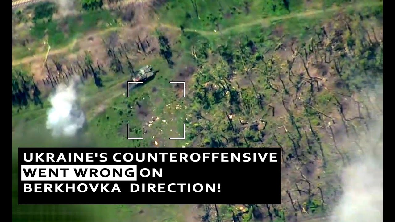 Ukraine's counteroffensive went wrong in the Berkhovka direction!