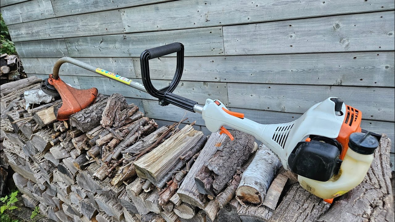 Stihl FS38 trash find test run
