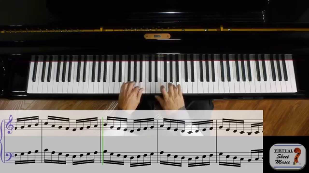 Piano Lesson - Practicing Hanon Exercises in Different Keys