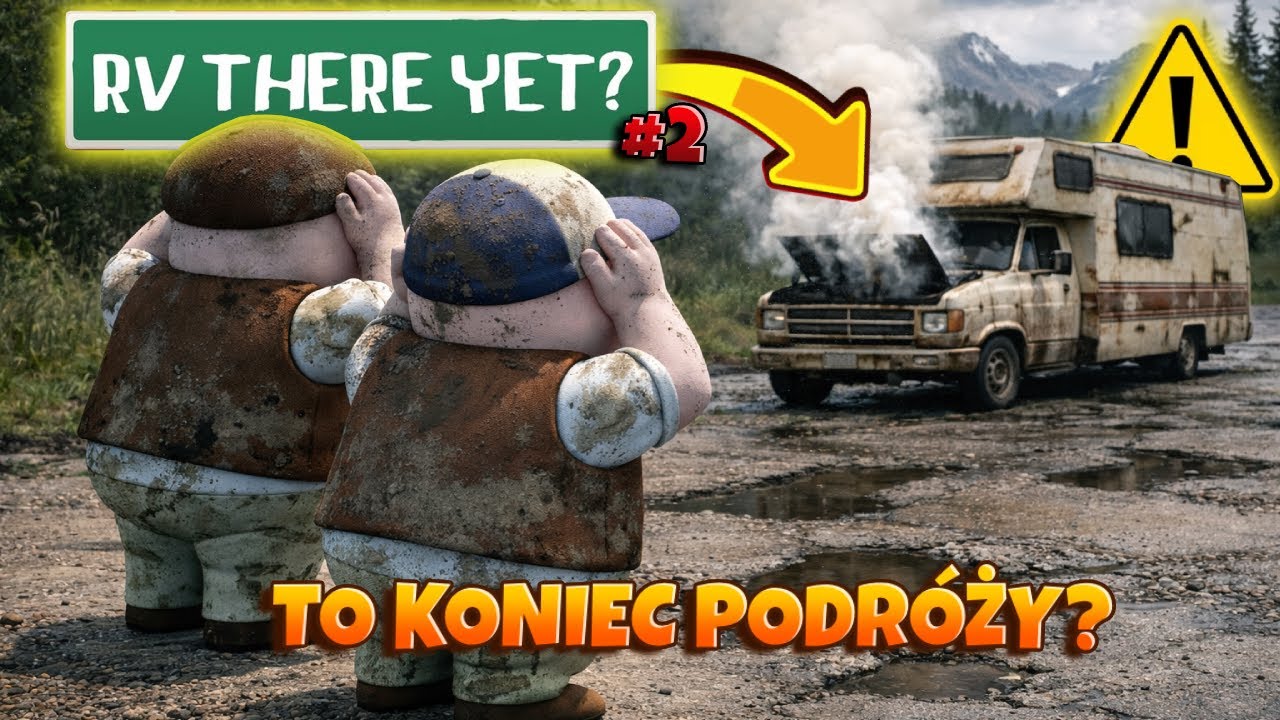 KAMPER NIE WYTRZYMAŁ!? NAJWIĘKSZA RAMPA W GRZE! |RV THERE YET?| #2