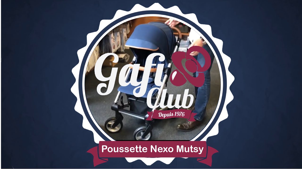 Présentation poussette Nexo Mutsy