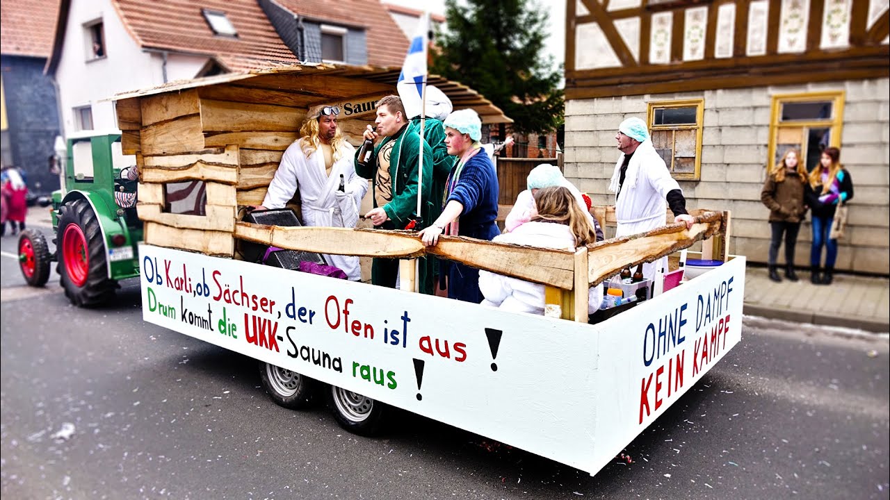 Karnevalsumzug in Dermbach 2016