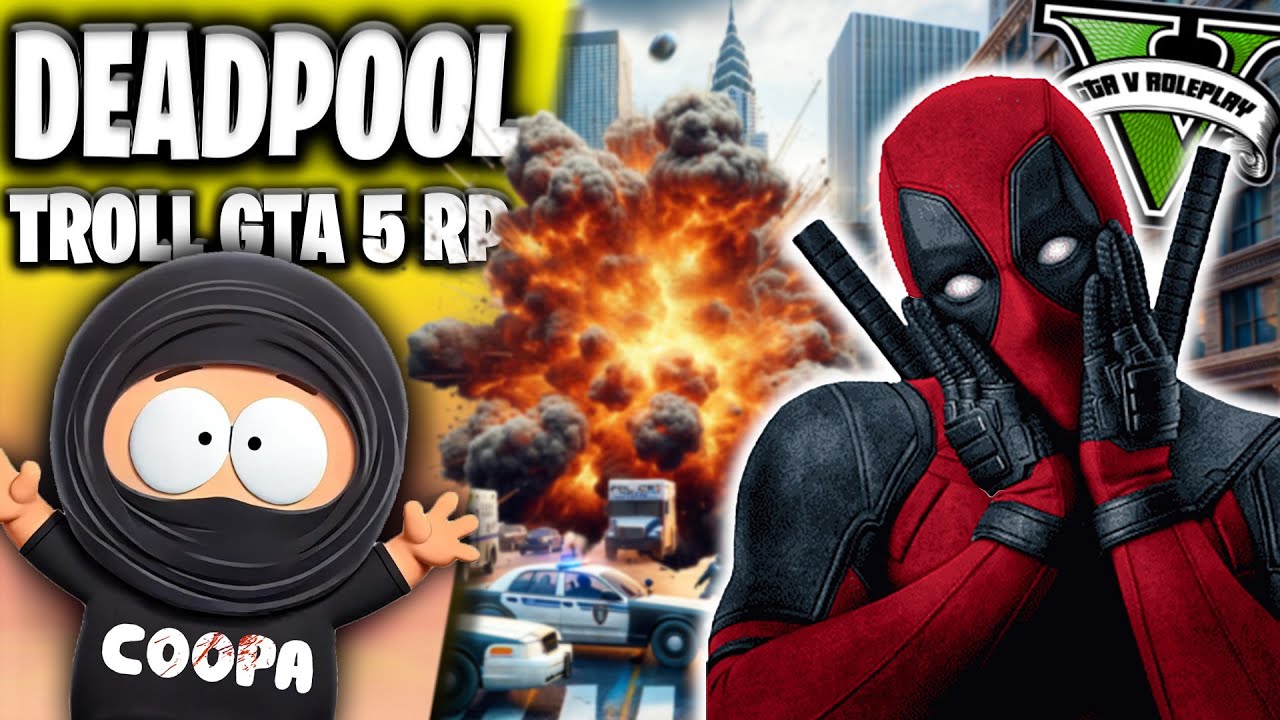 DEADPOOL TROLL GTA 5 RP