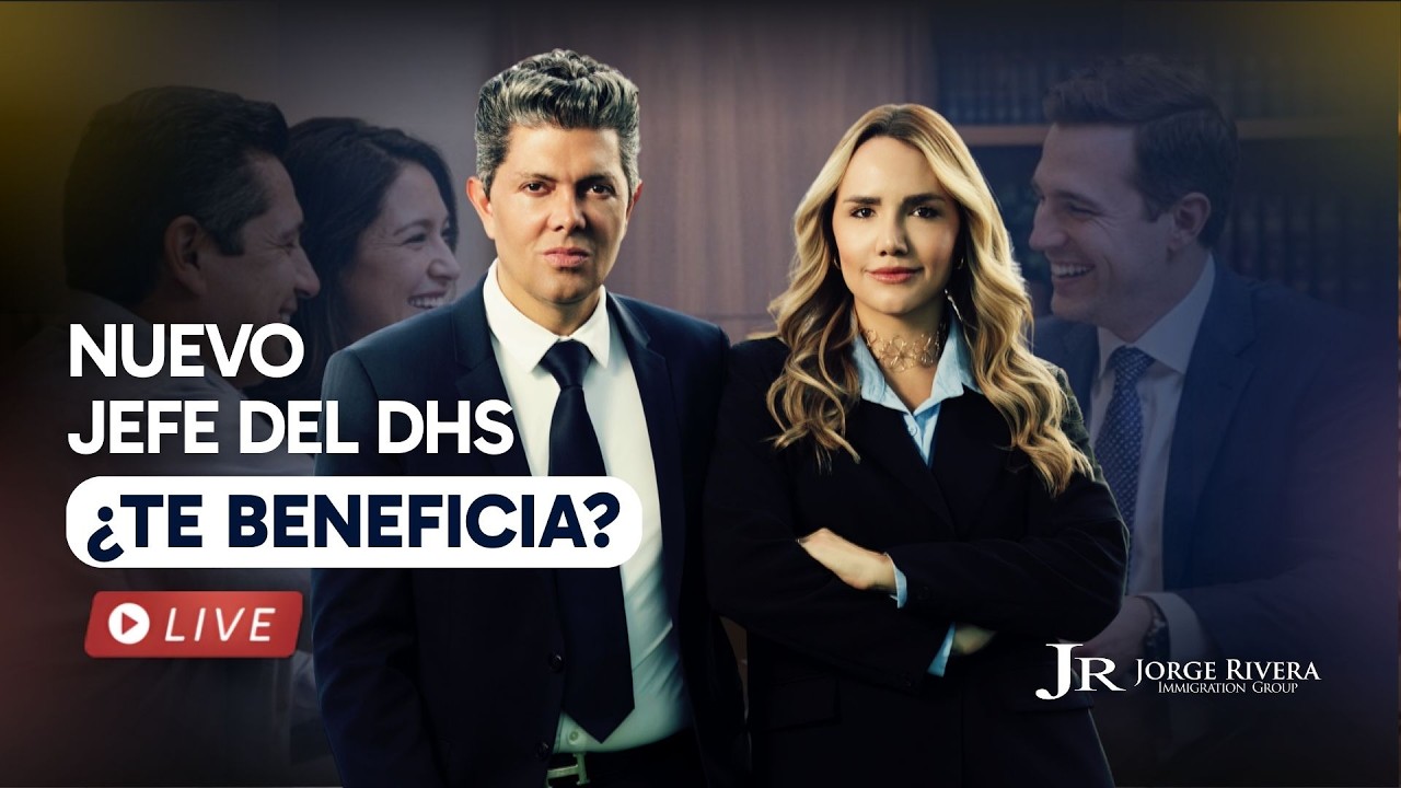 ¿Habrá cambios en inmigración? Nuevo jefe del DHS: ¿Qué significa para ti? | Jorge Rivera | LIVE 1PM