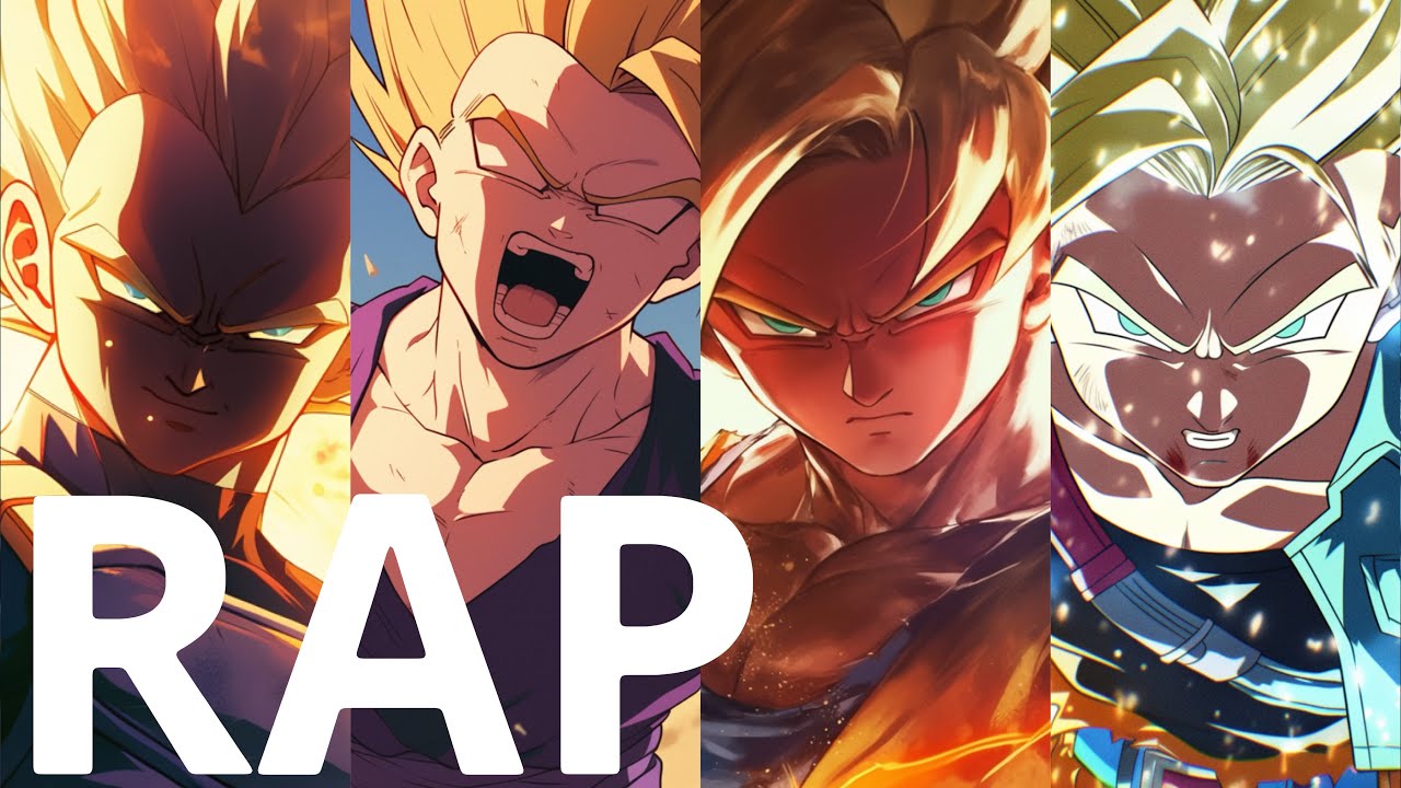 DBZ RAP CYPHER | VEGETA, GOKU, GOHAN, TRUNKS | &ldquo;SSJ&rdquo; by SON BROKU | PROD. NETUH