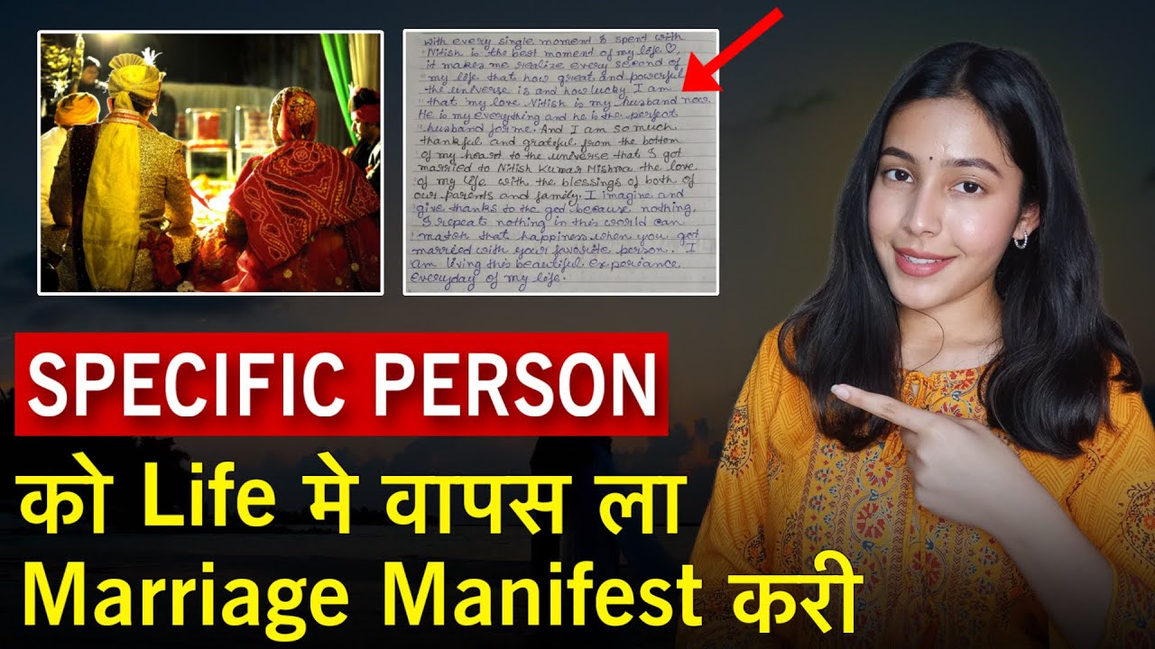 How To Attract SP back, Manifest Marriage With SP | LOA Success Story #3