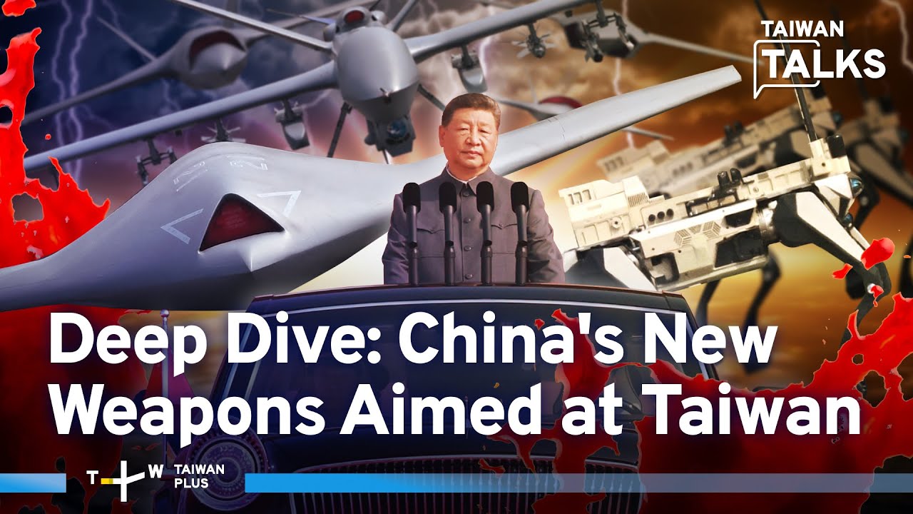 China’s New Superweapons: Lethal ‘Wingman’ Drones, Robot Wolves & Laser Weapons | Taiwan Talks EP692