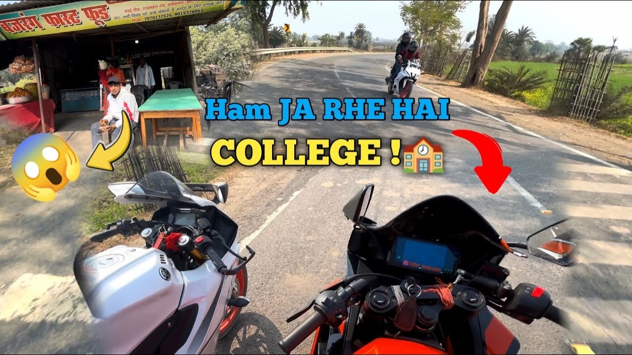 Bike Se College Ride 😍 | Unexpected Twist 😳 | Vlog