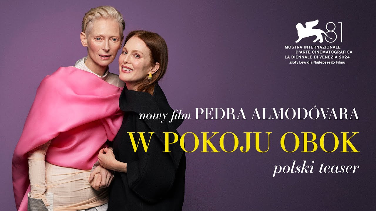 W pokoju obok (2024), reż. Pedro Alm&oacute;dovar, oficjalny teaser PL, w kinach od 27 grudnia