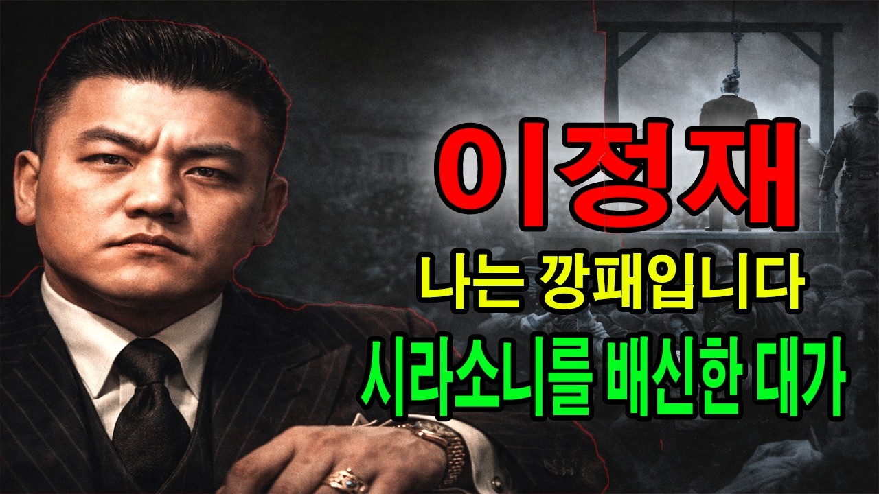 이정재 - 동대문 알카포네: 대통령이 쓰고, 혁명이 죽인 남자