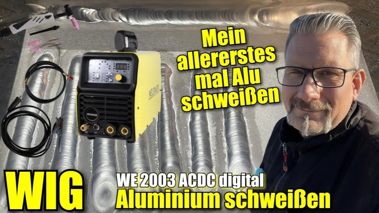 WIG Aluminium schweißen meine ersten Ergebnisse