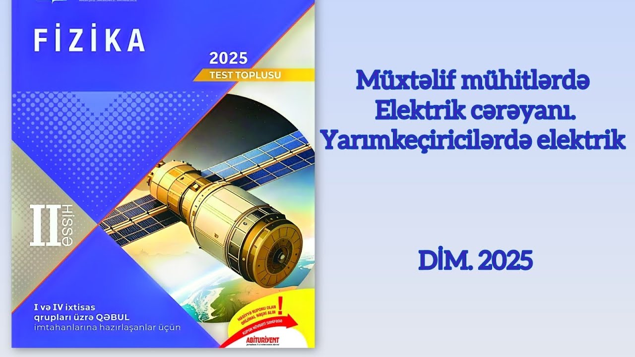 Müxtəlif mühitlər. Yarımkeçiricilərdə elektrik cərəyanı 