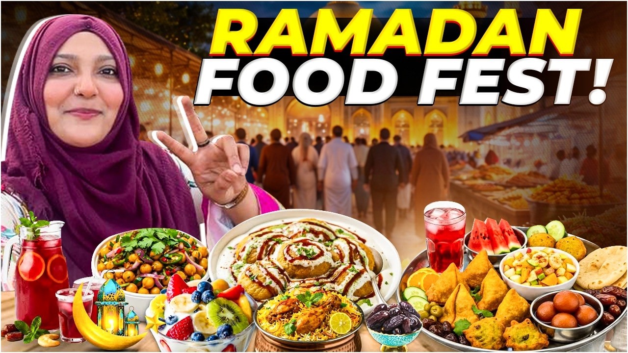 Top 08 iftari items in Karachi | When Ramadan shoots feels like a food fest