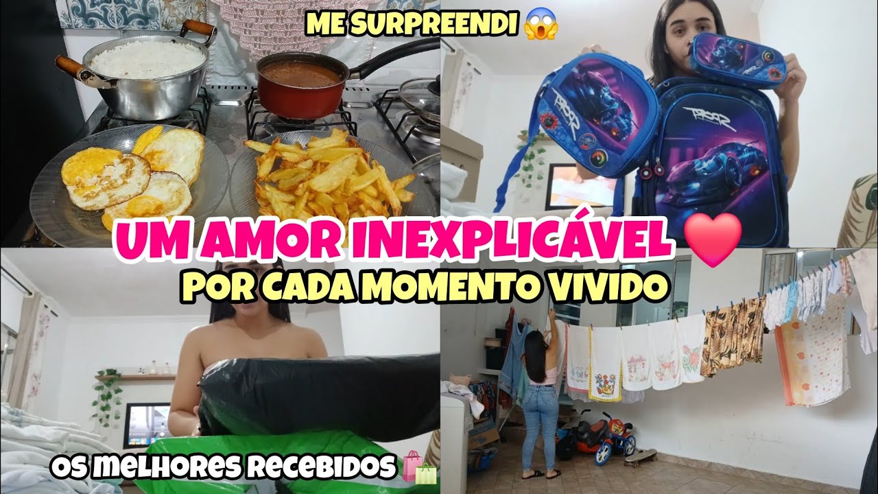 CASA LIMPA E ORGANIZADA |OS MELHORES RECEBIDOS PAGOS VOLTA AS AULAS| ALMOÇO FRESQUINHO