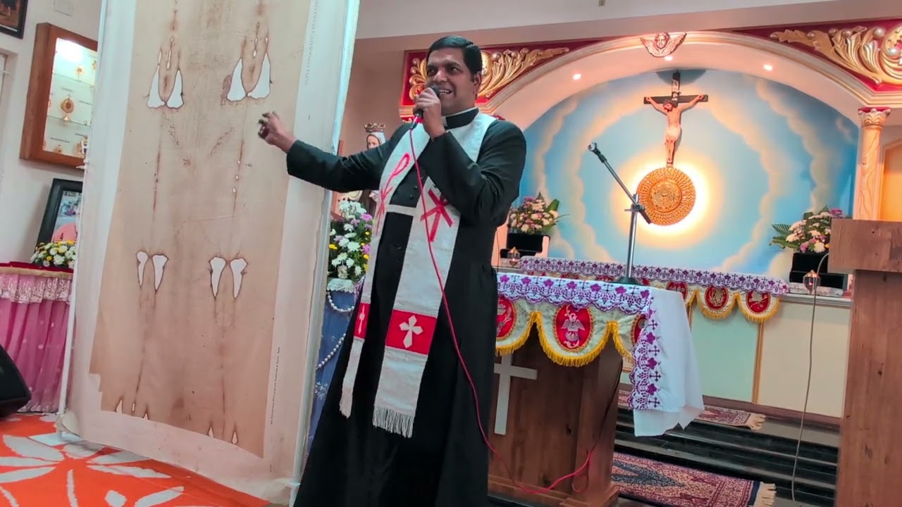 Fr Abilash George| ബാംഗ്ലൂർ ആശ്രമത്തിൽ വച്ച് നടത്തപ്പെടുന്ന സഹനജീവിത രക്ഷാകര ധ്യാനത്തിൽ നിന്ന്. 