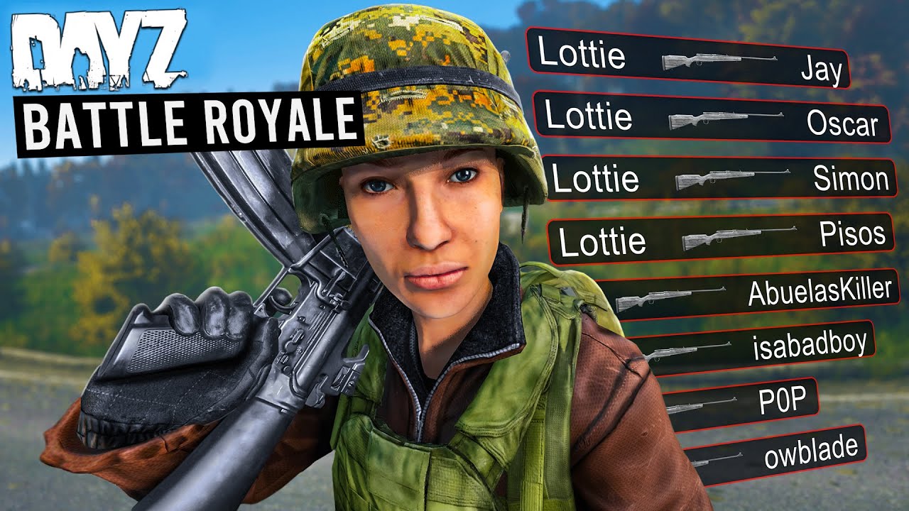 Когда ветеран с 12 000-часовым опытом принимает участие в одиночной игре DayZ BATTLE ROYALE