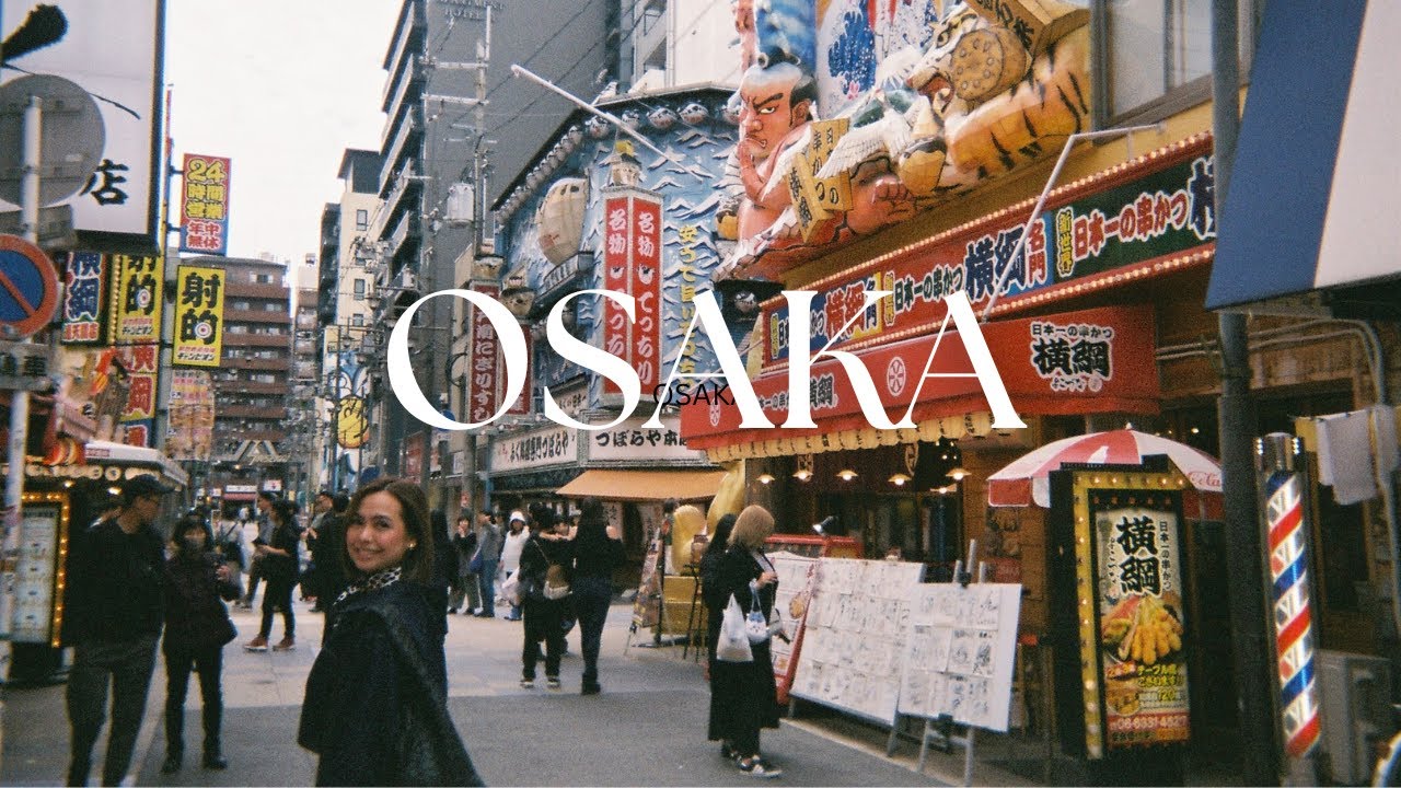 OSAKA: cool shopping spots, coffee & food, hotel, and Universal Studios! 🇯🇵✨